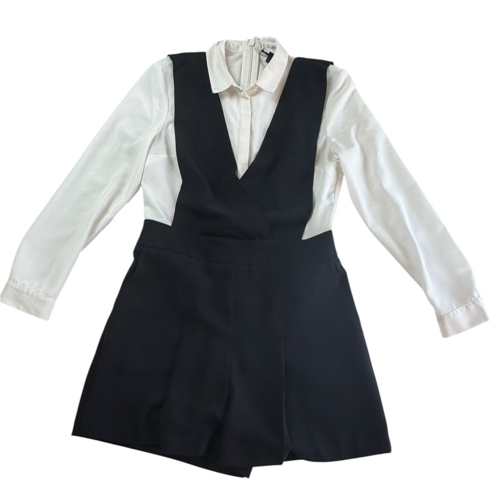 Topshop Black and White Garment